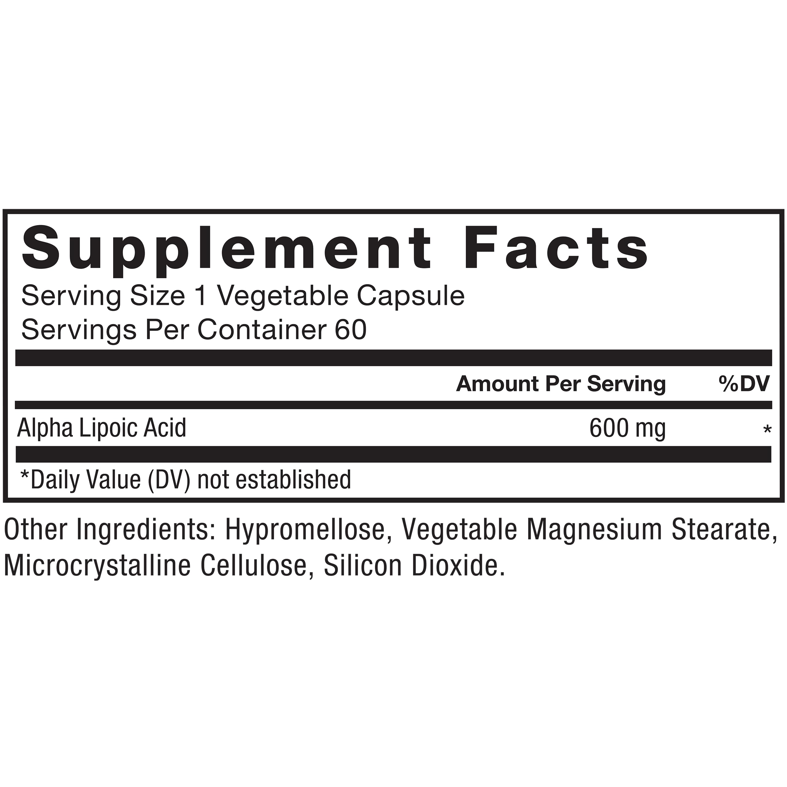Foto 5 | Suplemento De Ácido Alfa Lipoico Force Factor 600 Mg 60 Cápsulas - Venta Internacional.
