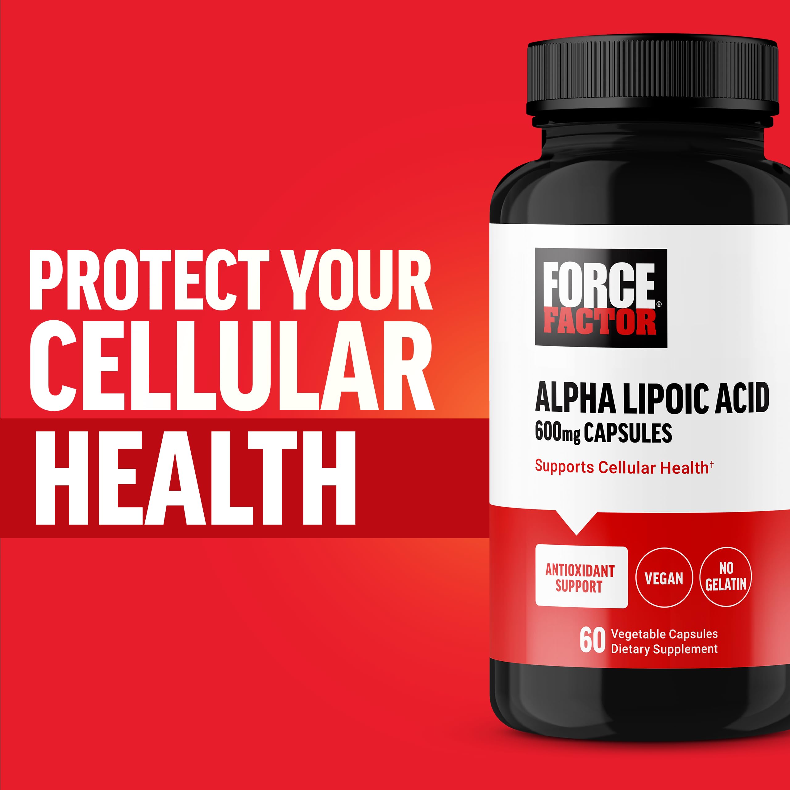 Foto 7 pulgar | Suplemento De Ácido Alfa Lipoico Force Factor 600 Mg 60 Cápsulas - Venta Internacional.