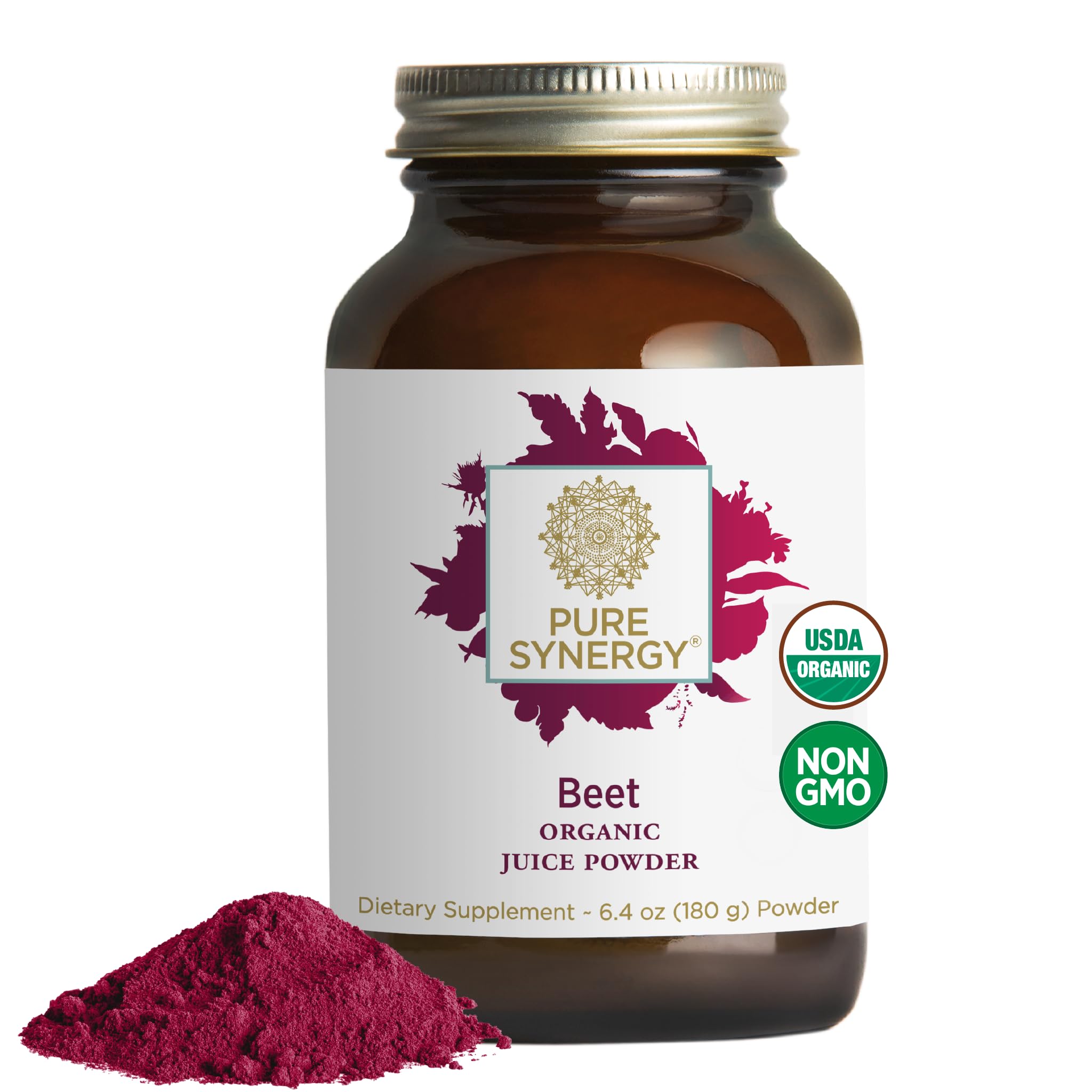 Foto 1 | Suplemento Pure Synergy De Jugo De Remolacha Orgánico En Polvo 180 Ml - Venta Internacional.