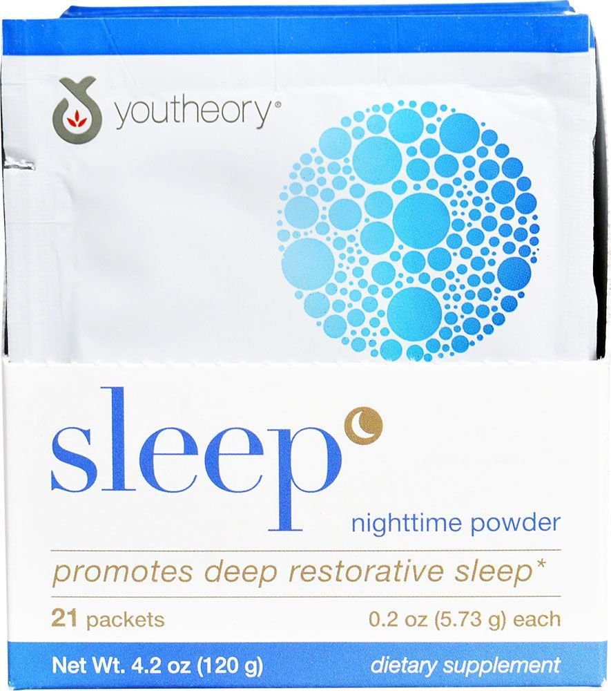 Foto 2 pulgar | Sleep Powder Youtheory Advanced, Paquetes De 21 Unidades, 9 G - Venta Internacional.