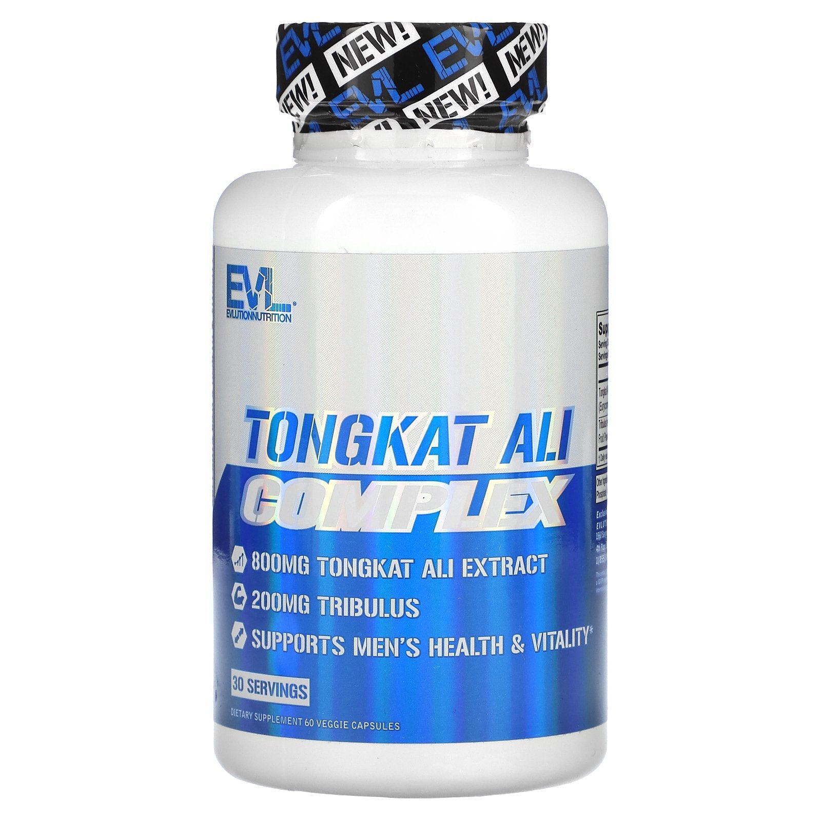 Foto 2 pulgar | Suplemento Evlution Nutrition Tongkat Ali Complex 60 Cápsulas - Venta Internacional.