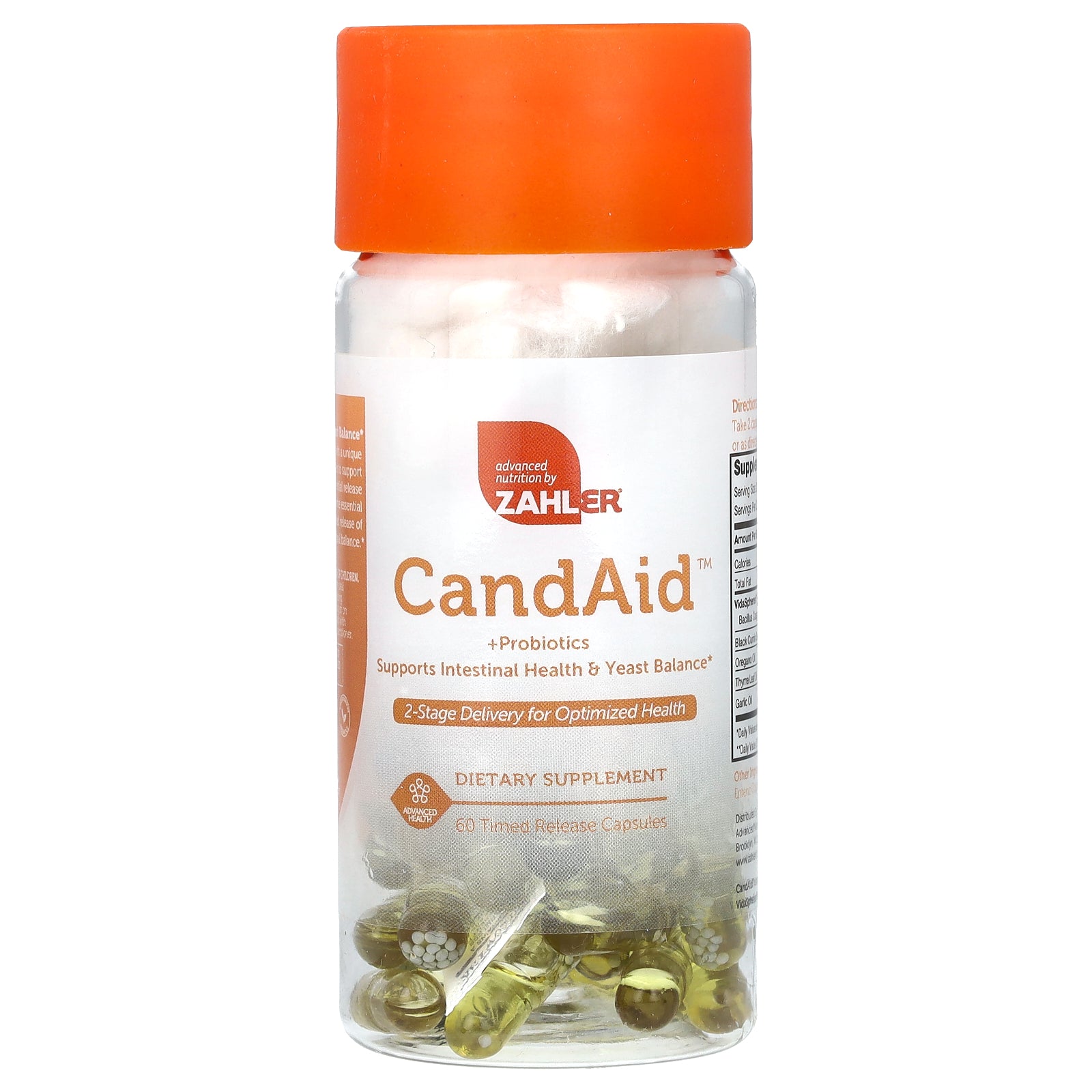 Foto 4 pulgar | Suplemento Zahler Candaid + Probiotics 60 Cápsulas De Liberación Prolongada - Venta Internacional.