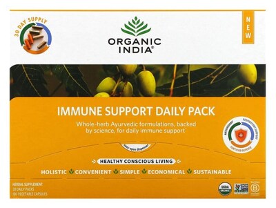 Foto 1 | Suplementos Organic India Organic Inmune Support 30x6 Ct - Venta Internacional.