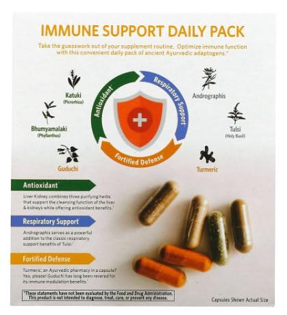 Foto 5 pulgar | Suplementos Organic India Organic Inmune Support 30x6 Ct - Venta Internacional.