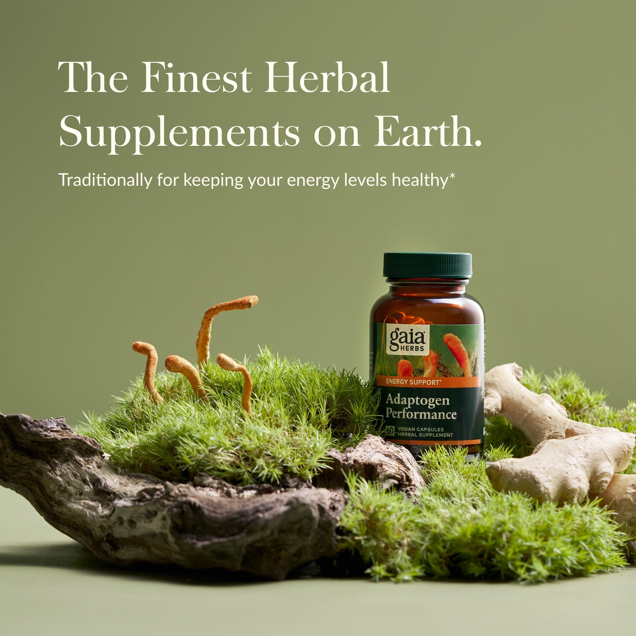 Foto 2 | Suplemento Gaia Herbs Adaptogen Performance 60 Cápsulas - Venta Internacional.