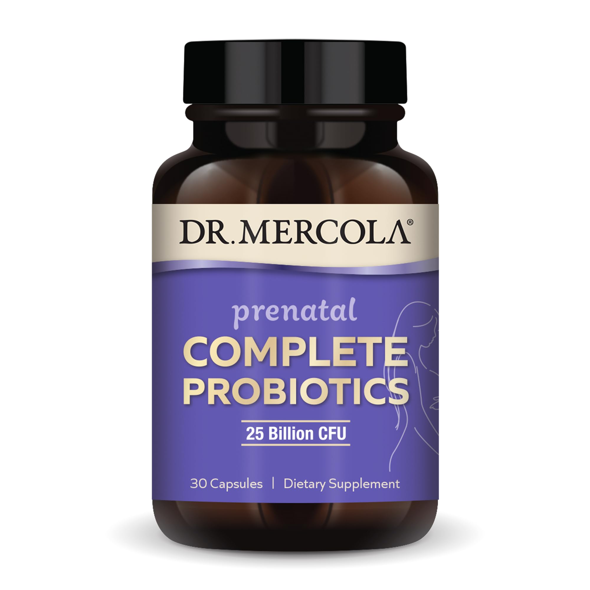 Foto 1 | Suplemento Dr. Mercola Prenatal Complete Probiotics 30 Cápsulas - Venta Internacional.