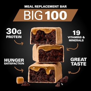 Foto 3 | Protein Bar Met-rx Big 100 Brownie Con Caramelo Salado, 9 X 100 G - Venta Internacional.