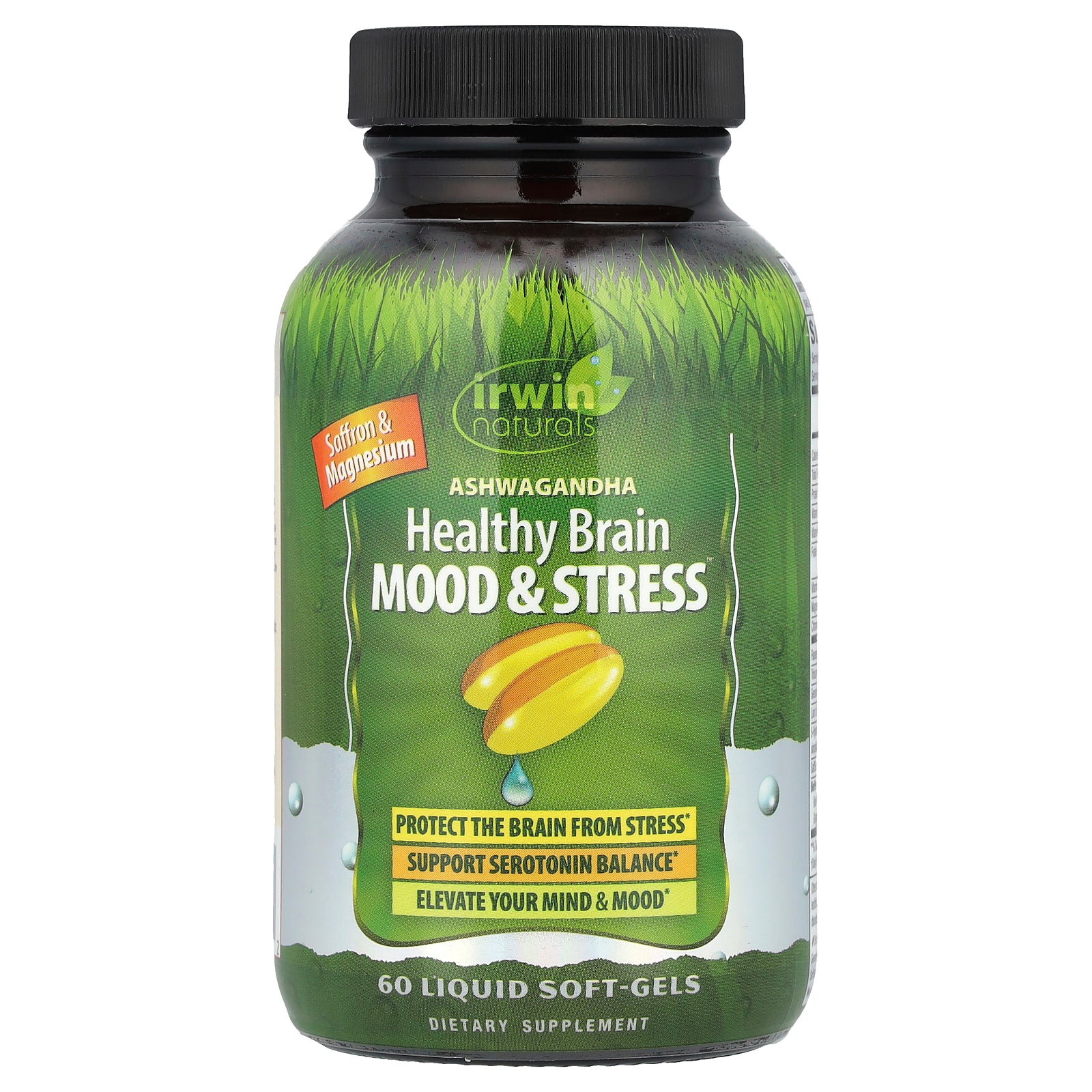 Foto 1 | Suplemento Ashwagandha Healthy Brain De Irwin Naturals, 60 Cápsulas Blandas - Venta Internacional.