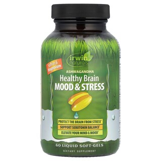 Foto 1 | Suplemento Ashwagandha Healthy Brain De Irwin Naturals, 60 Cápsulas Blandas - Venta Internacional.
