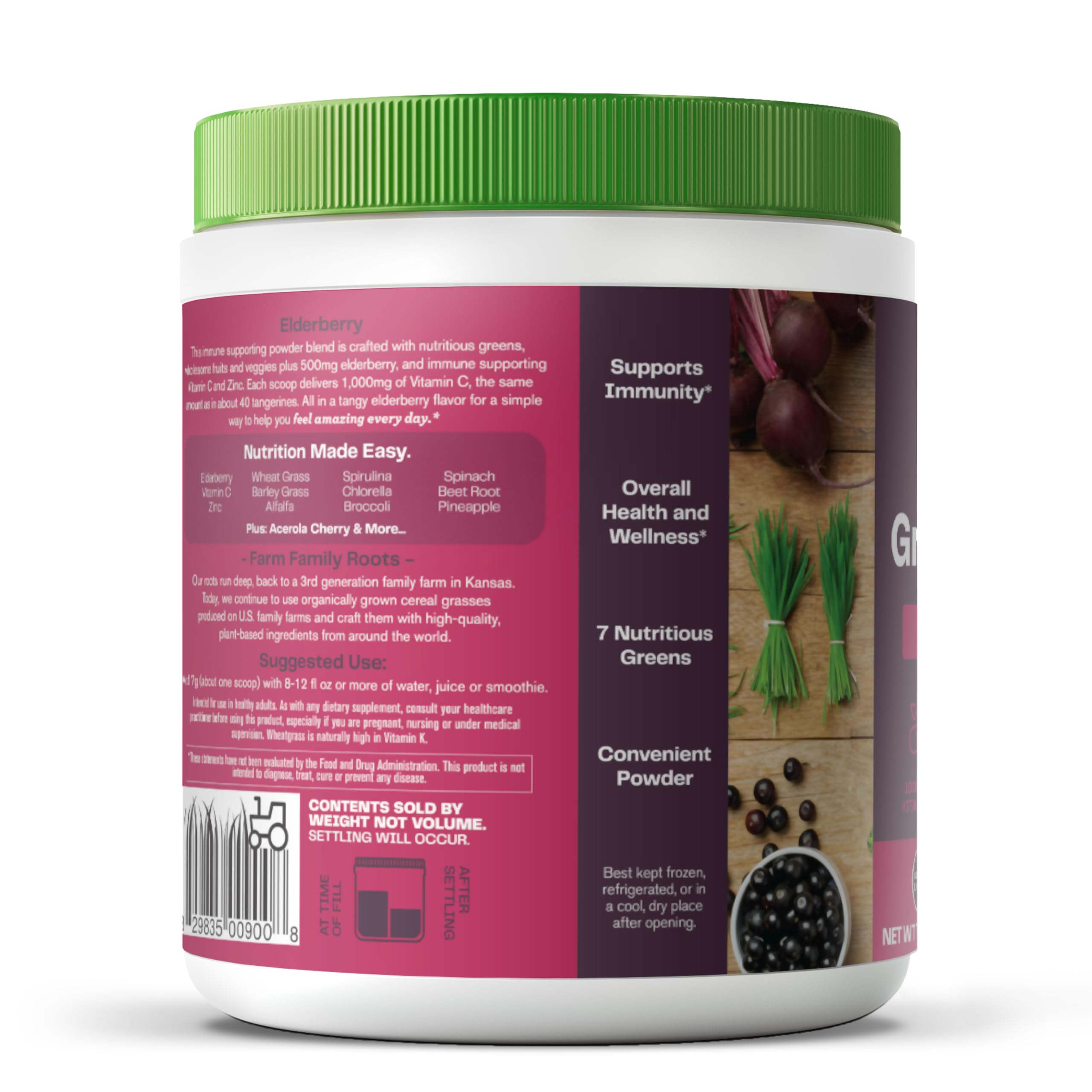 Foto 8 pulgar | Superfood Amazing Grass Greens Blend, Ayuda Al Sistema Inmunitario, 30 Porciones - Venta Internacional.