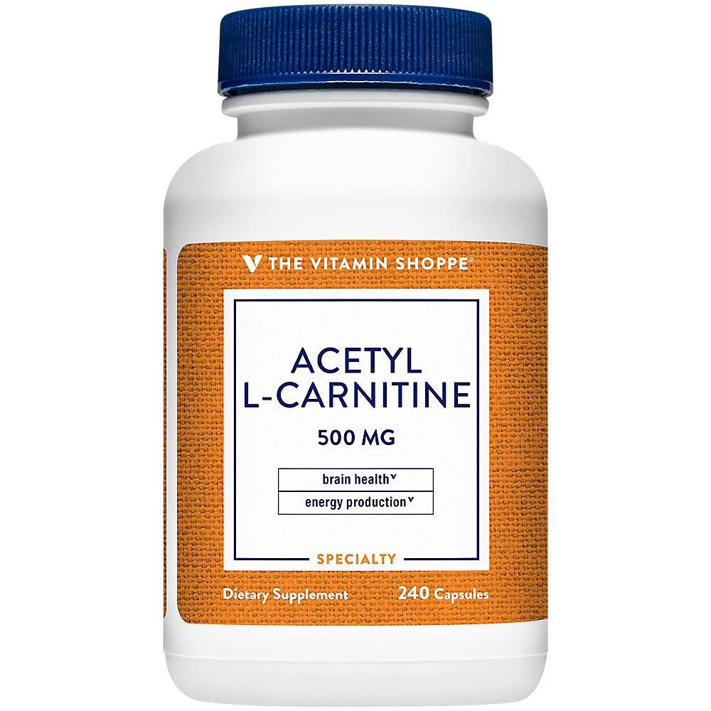 Foto 3 pulgar | Complement The Vitamin Shoppe Acetil-l-carnitina 500 Mg 240 Cápsulas - Venta Internacional.