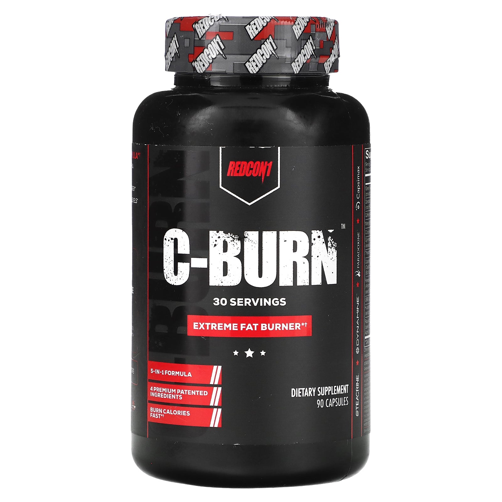 Foto 2 pulgar | Suplemento Redcon1 C-burn Extreme Fat Burn 90 Cápsulas - Venta Internacional.