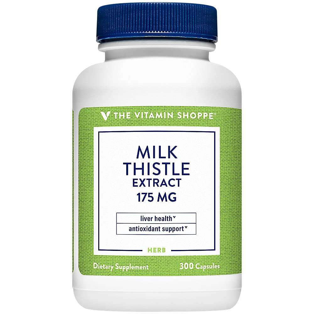 Foto 7 pulgar | Complemente El Extracto De Cardo Mariano De Vitamin Shoppe 175 Mg - Venta Internacional.