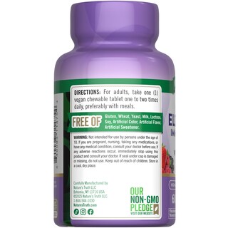 Foto 7 | Suplemento Nature's Truth Elderberry Immune Complex 60 Tabletas - Venta Internacional.