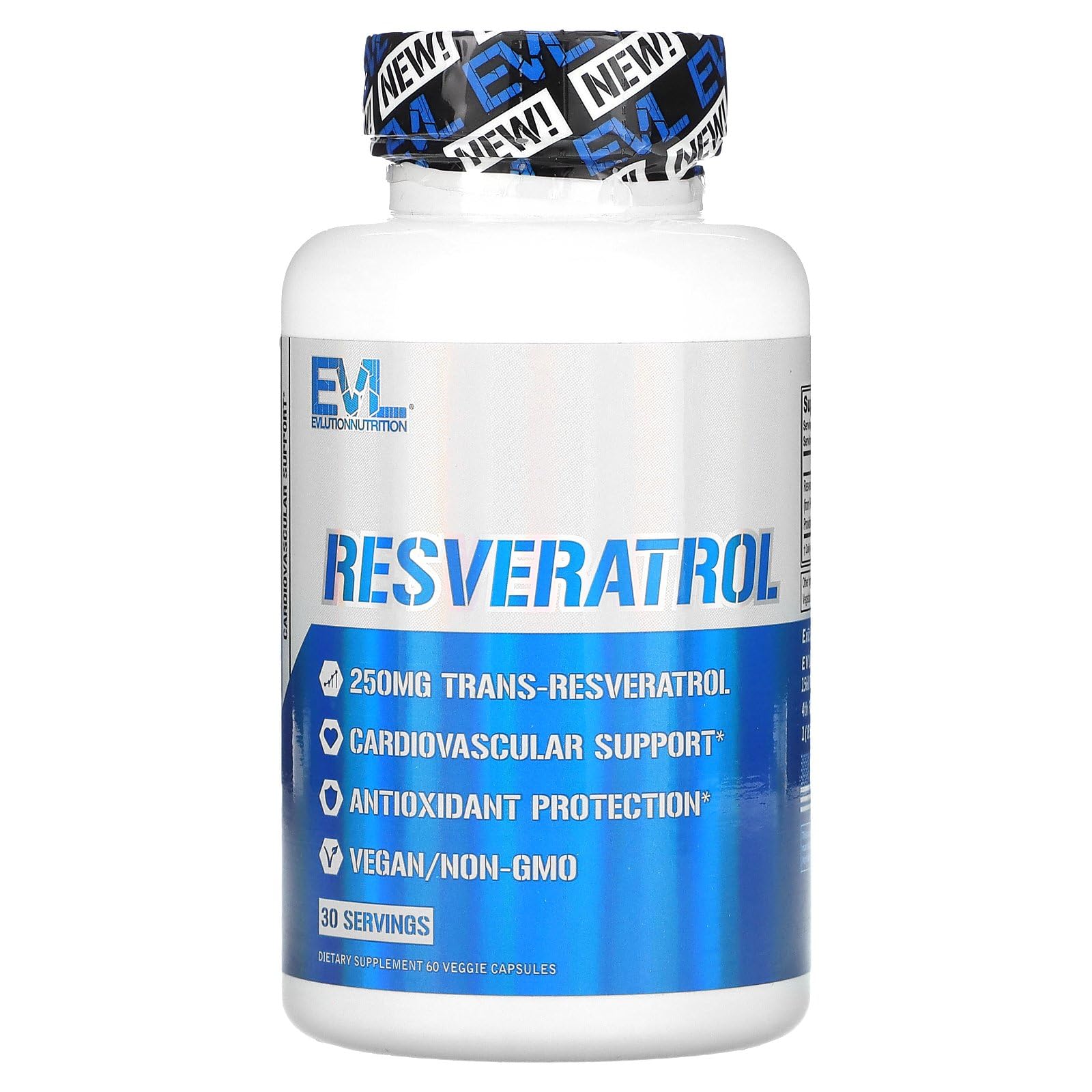 Foto 2 pulgar | Suplemento Evolution Resveratrol - Venta Internacional.