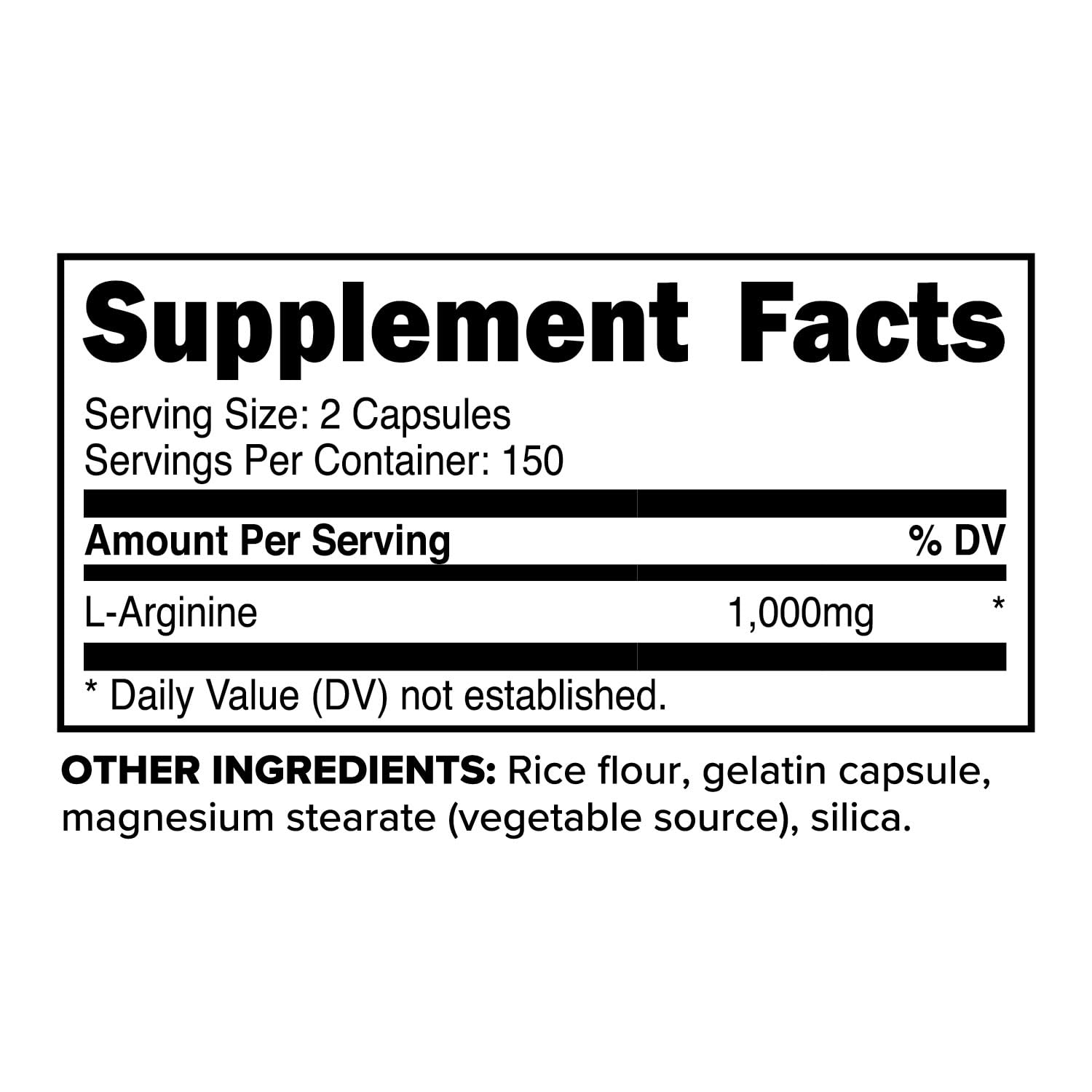 Foto 3 pulgar | Suplemento Primaforce L-arginina 300 Cápsulas 1000 Mg - Venta Internacional.