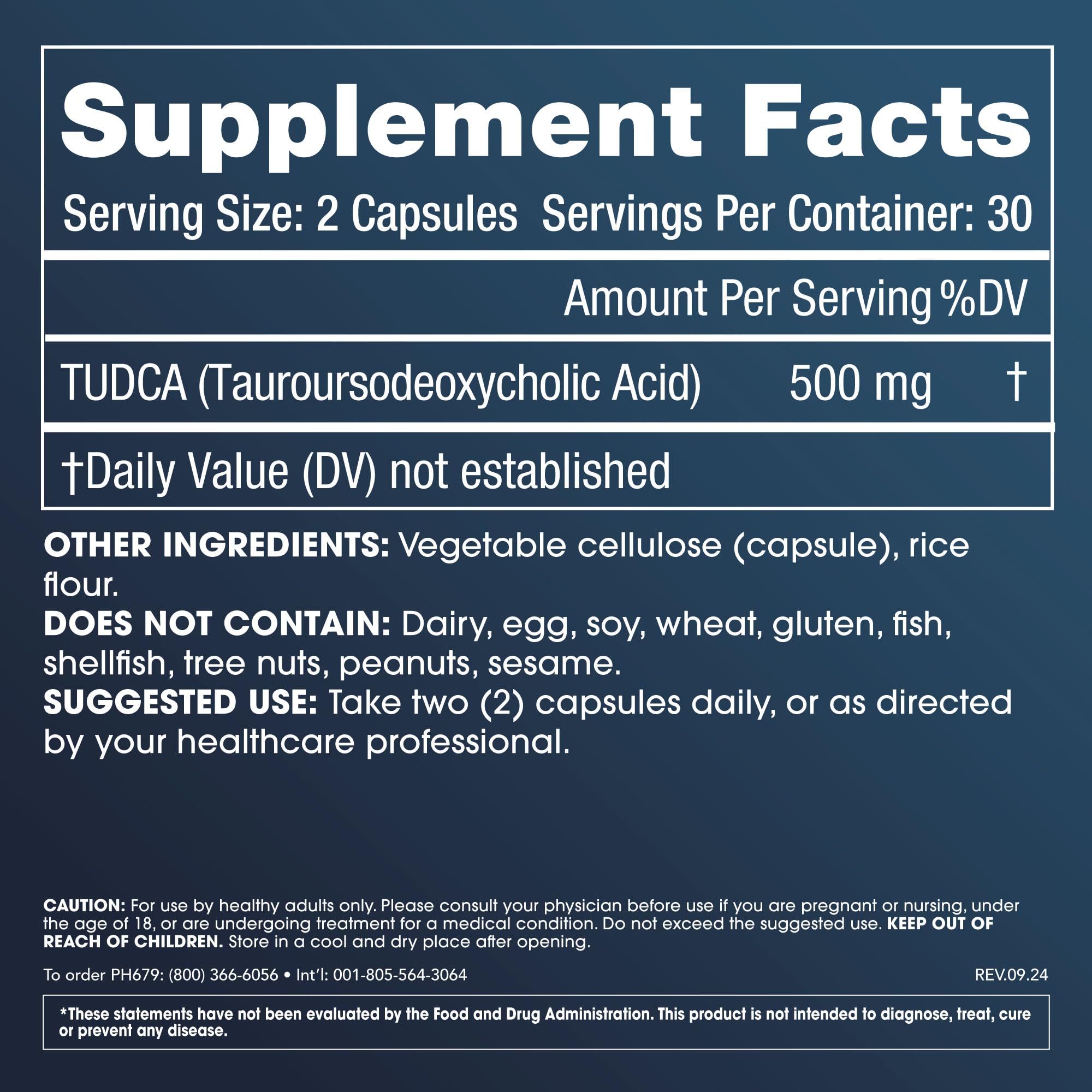 Foto 3 pulgar | Suplemento Prohealth Pure Tudca 500 Mg 60 Cápsulas - Venta Internacional.
