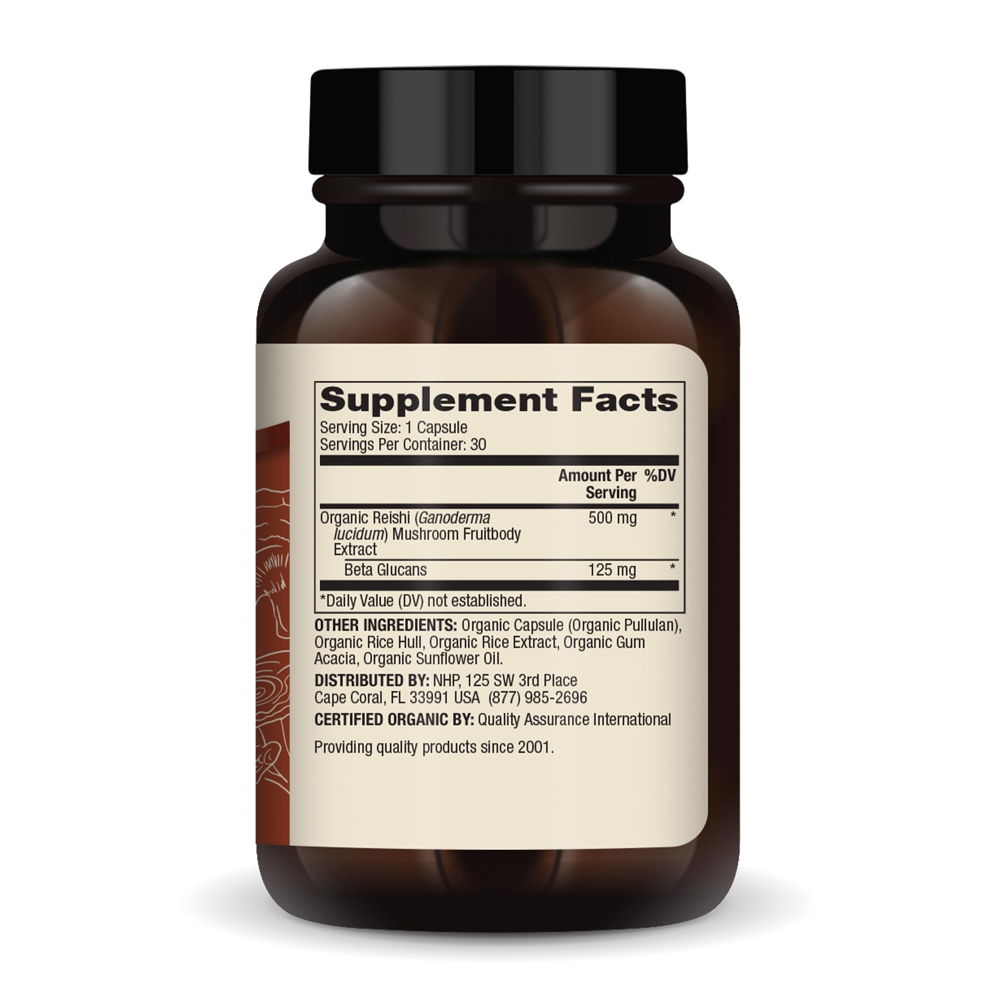 Foto 2 | Suplemento Dietético Extracto De Hongo Reishi Orgánico Dr. Mercola - Venta Internacional.