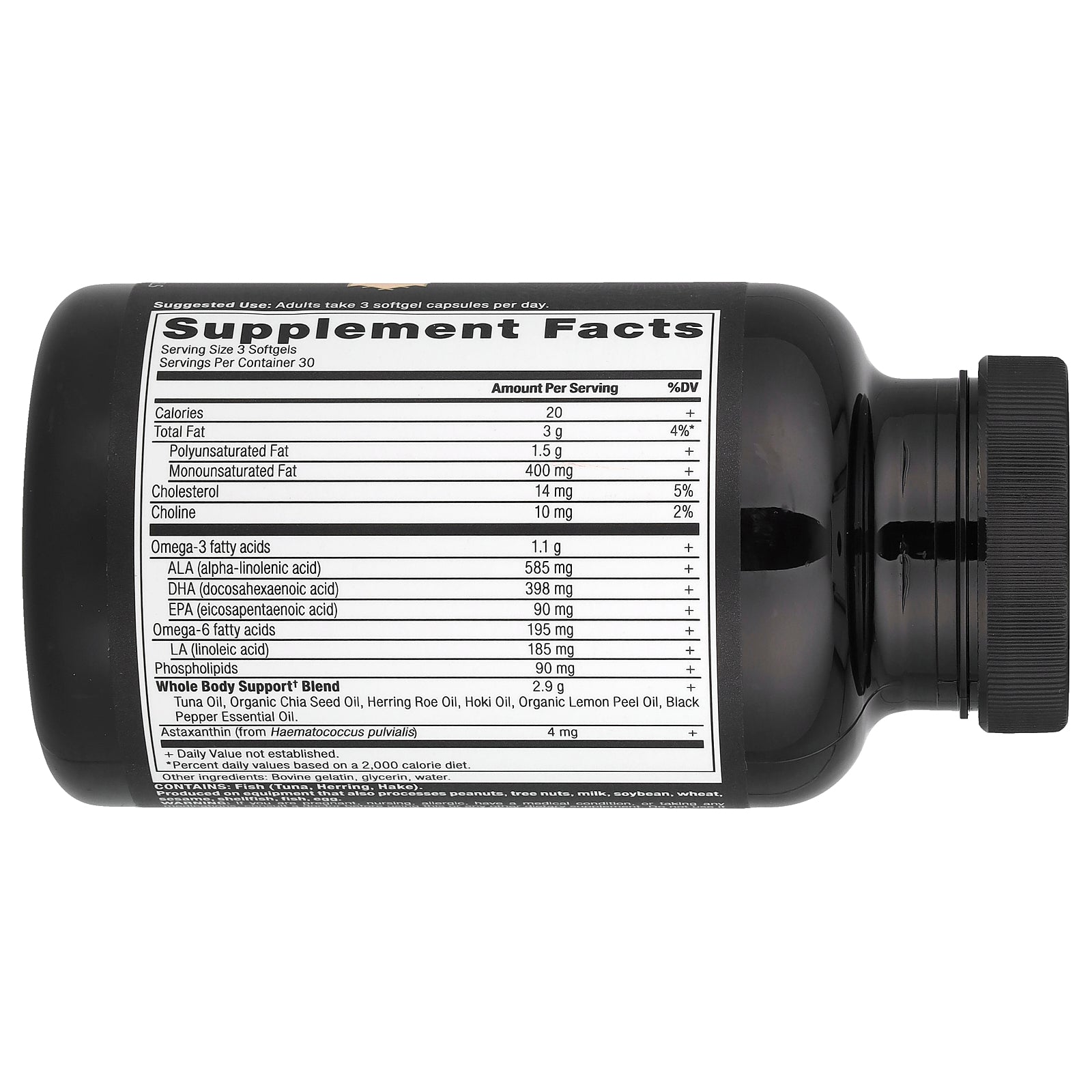 Foto 3 pulgar | Suplemento Ancient Nutrition Omegas Whole Body 90 Cápsulas Blandas - Venta Internacional.