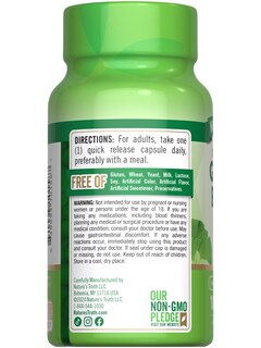 Foto 7 | Suplemento Nature's Truth Ginkgo Biloba 120 Mg Con Bacopa 100 Cápsulas - Venta Internacional.