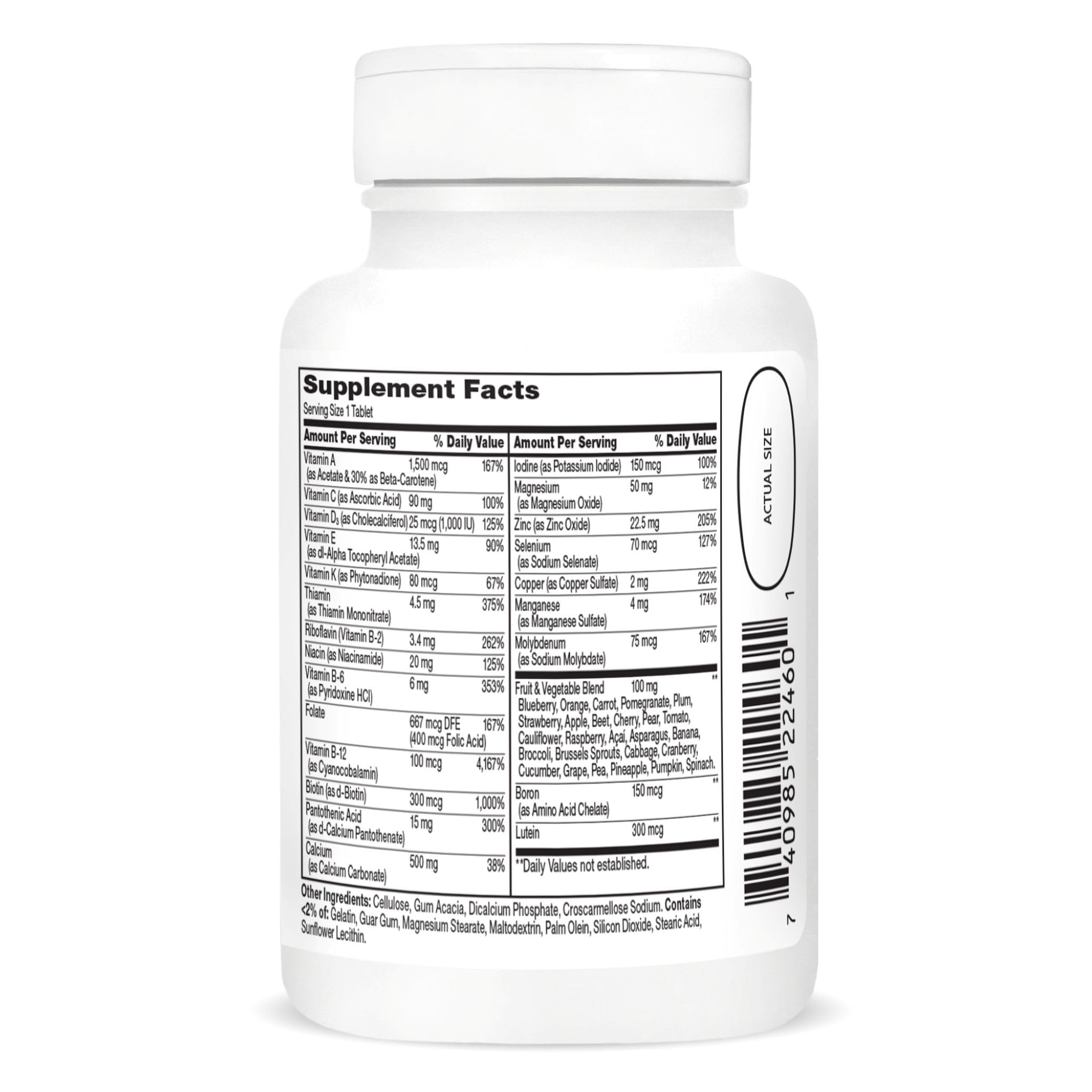 Foto 8 pulgar | Multivitaminas 21st Century Wellify Para Mujeres De 50 O Más De 65 Comprimidos - Venta Internacional.