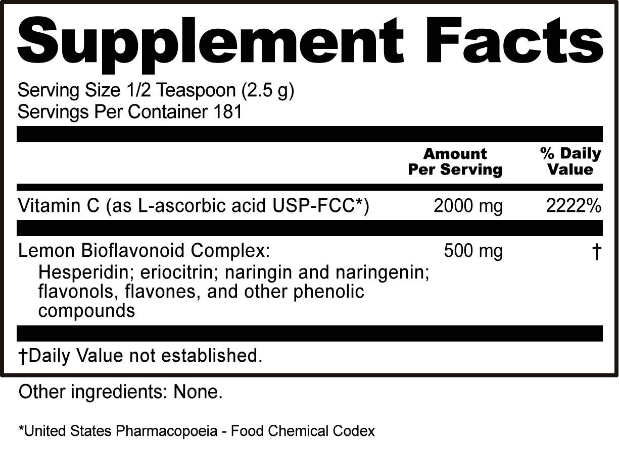 Foto 6 pulgar | Suplemento De Ácido Ascórbico Nutribiotic Con Bioflavonoides 2000 Mg - Venta Internacional.