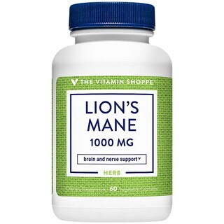 Foto 6 | Suplemento The Vitamin Shoppe Lion's Mane 1000 Mg 60 Cápsulas - Venta Internacional.