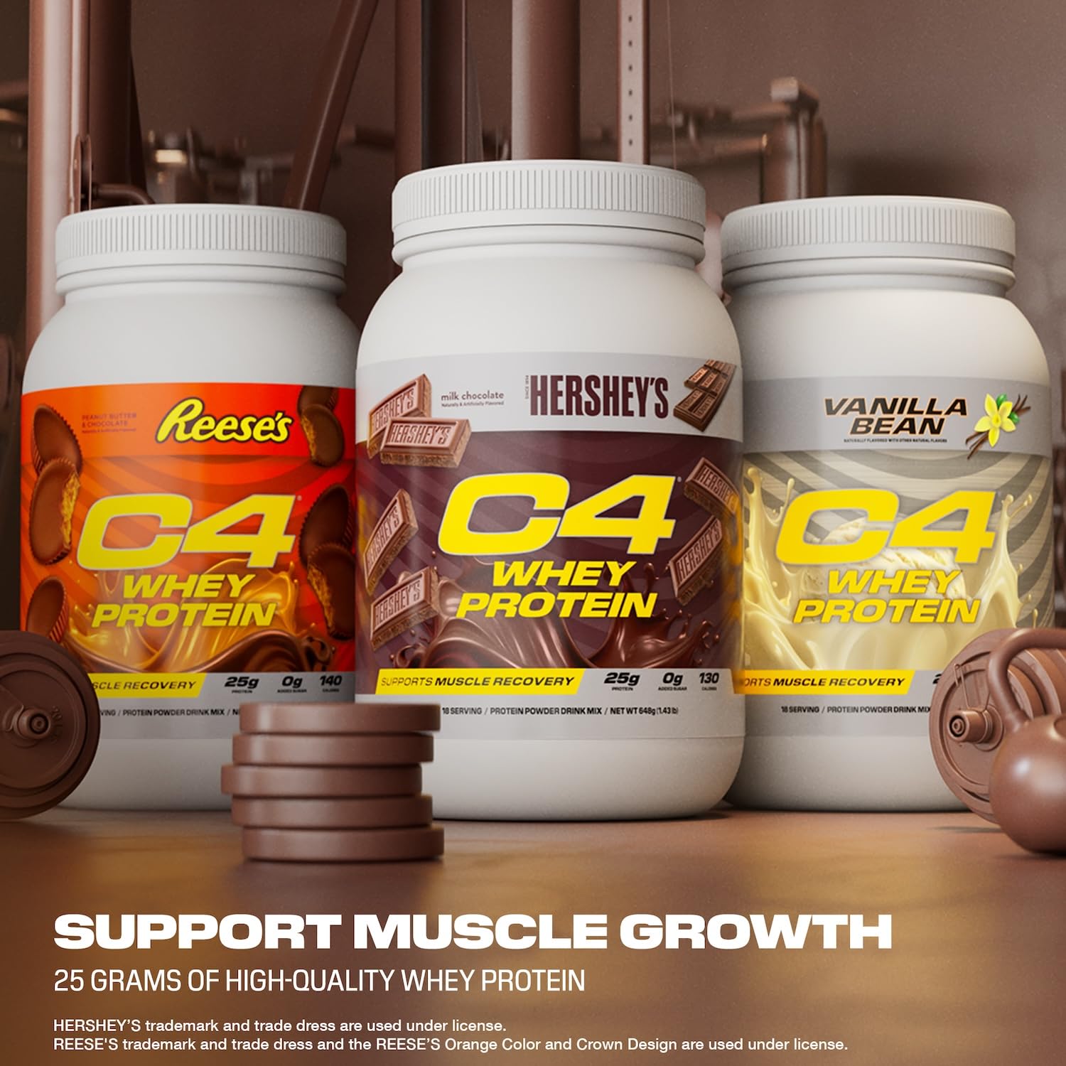 Foto 6 pulgar | Crema De Cacahuete Cellucor C4 Reese's De Proteína De Suero En Polvo, 1,65 Kg - Venta Internacional.