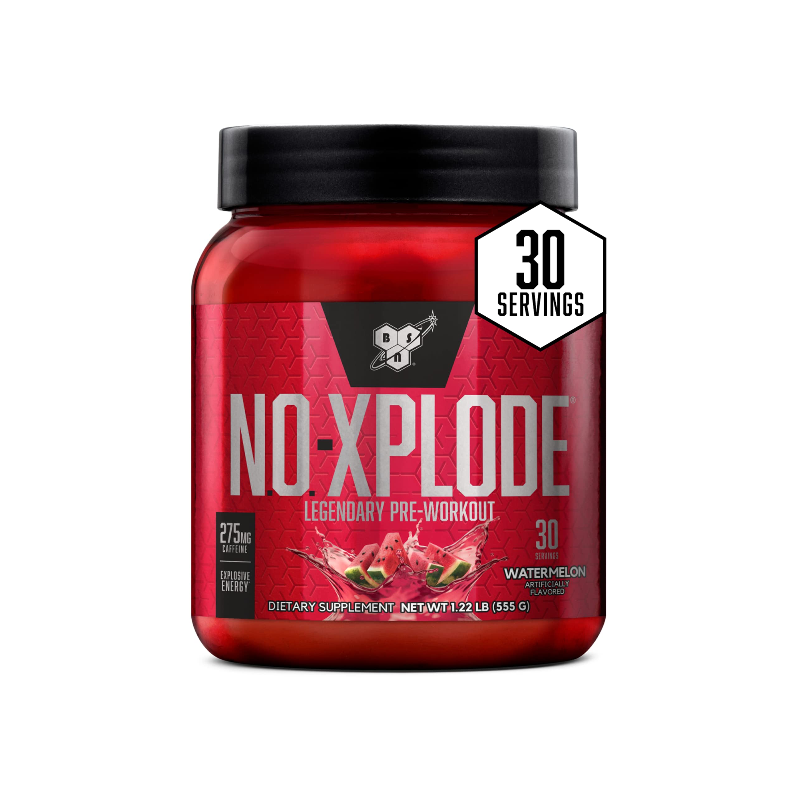Foto 1 | Polvo Para Antes Del Entrenamiento Bsn N.o.-xplode Energy Watermelon 30 Dosis - Venta Internacional.