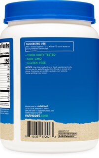 Foto 4 | Proteína En Polvo Nutricost Organic Whey Double Chocolate 454 G - Venta Internacional.