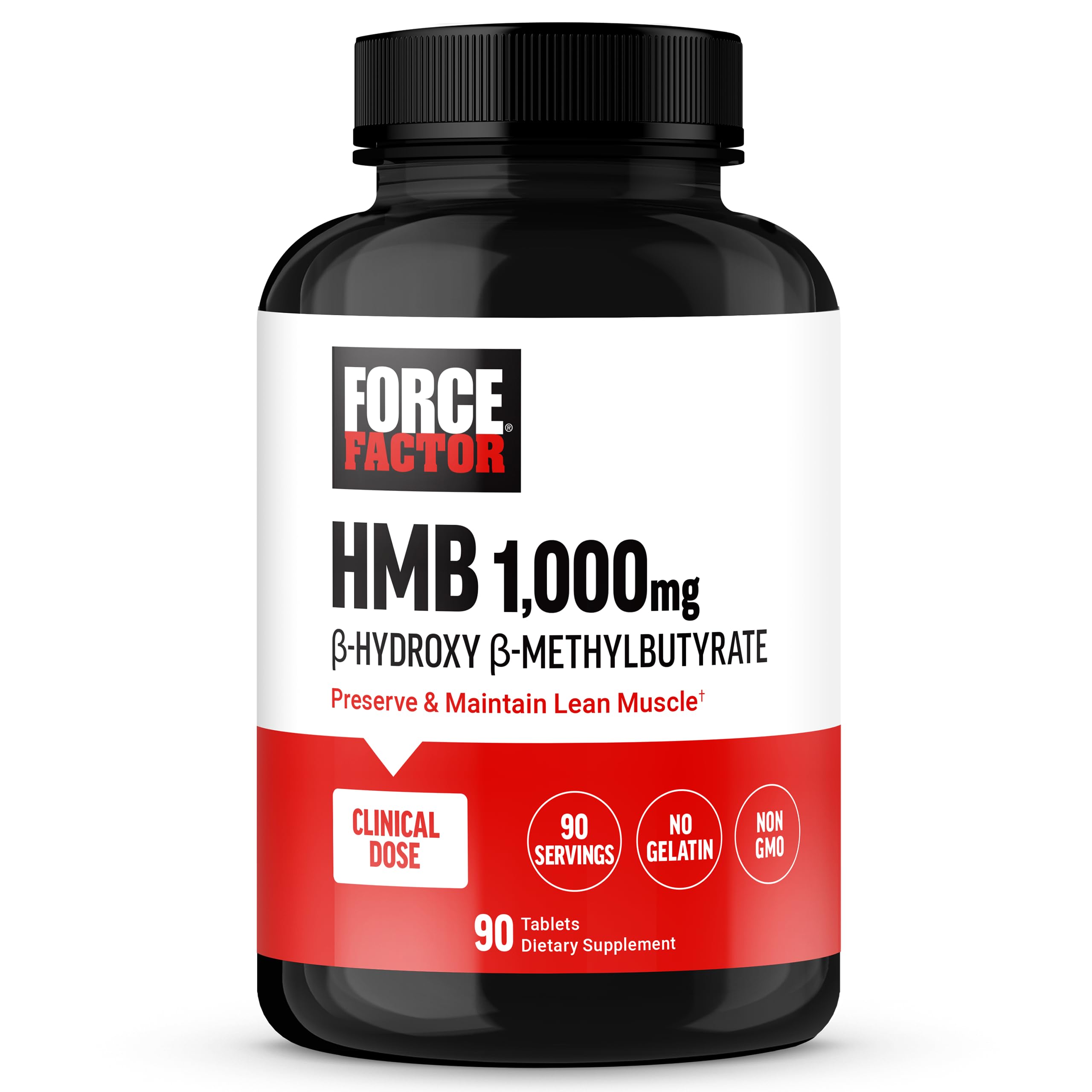 Foto 1 | Suplemento Force Factor Hmb 90 Comprimidos Dosis Clínica - Venta Internacional.