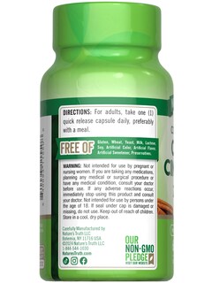 Foto 7 | Suplemento Nature's Truth, Canela De Ceilán, Cápsulas De 2000 Mg - Venta Internacional.