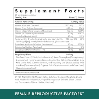 Foto 2 | Complemente Los Factores Reproductivos Femeninos Naturopáticos De Michael's Health - Venta Internacional.