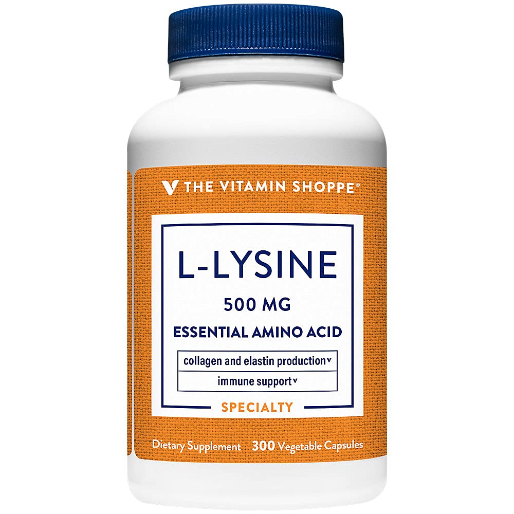 Foto 2 pulgar | Suplemento The Vitamin Shoppe L-lisina 500 Mg 300 Cápsulas - Venta Internacional.
