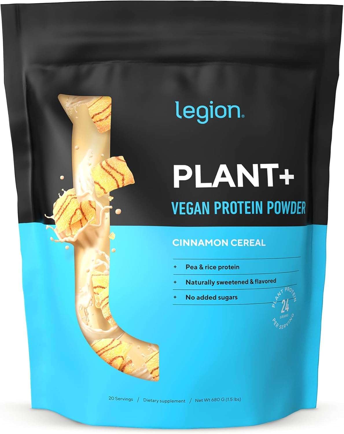 Foto 2 pulgar | Proteína Vegana En Polvo Legion Plant+ De Arroz Y Guisantes, 20 Porciones - Venta Internacional.