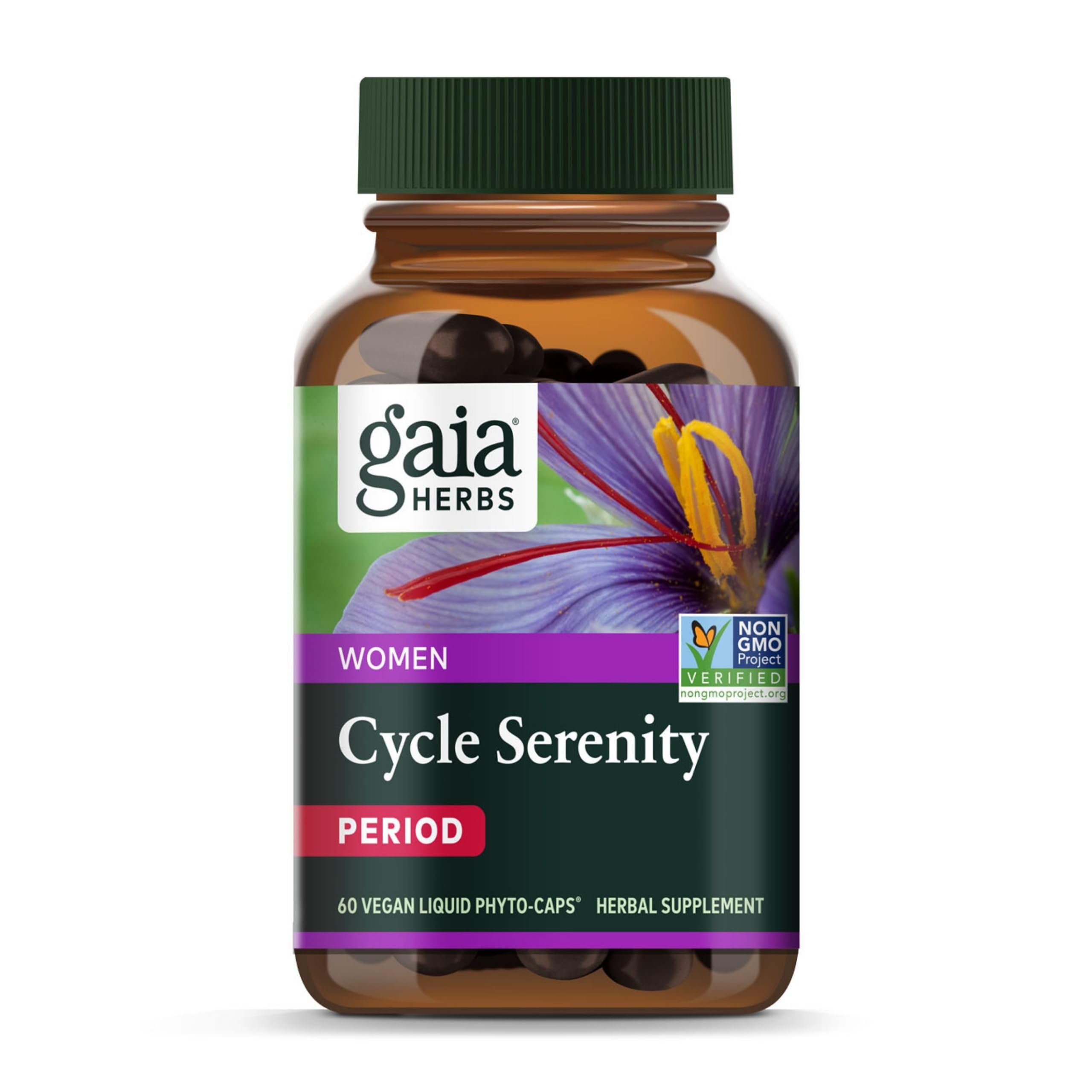 Foto 2 pulgar | Suplemento Gaia Herbs Cycle Serenity Para El Equilibrio Hormonal Femenino - Venta Internacional.