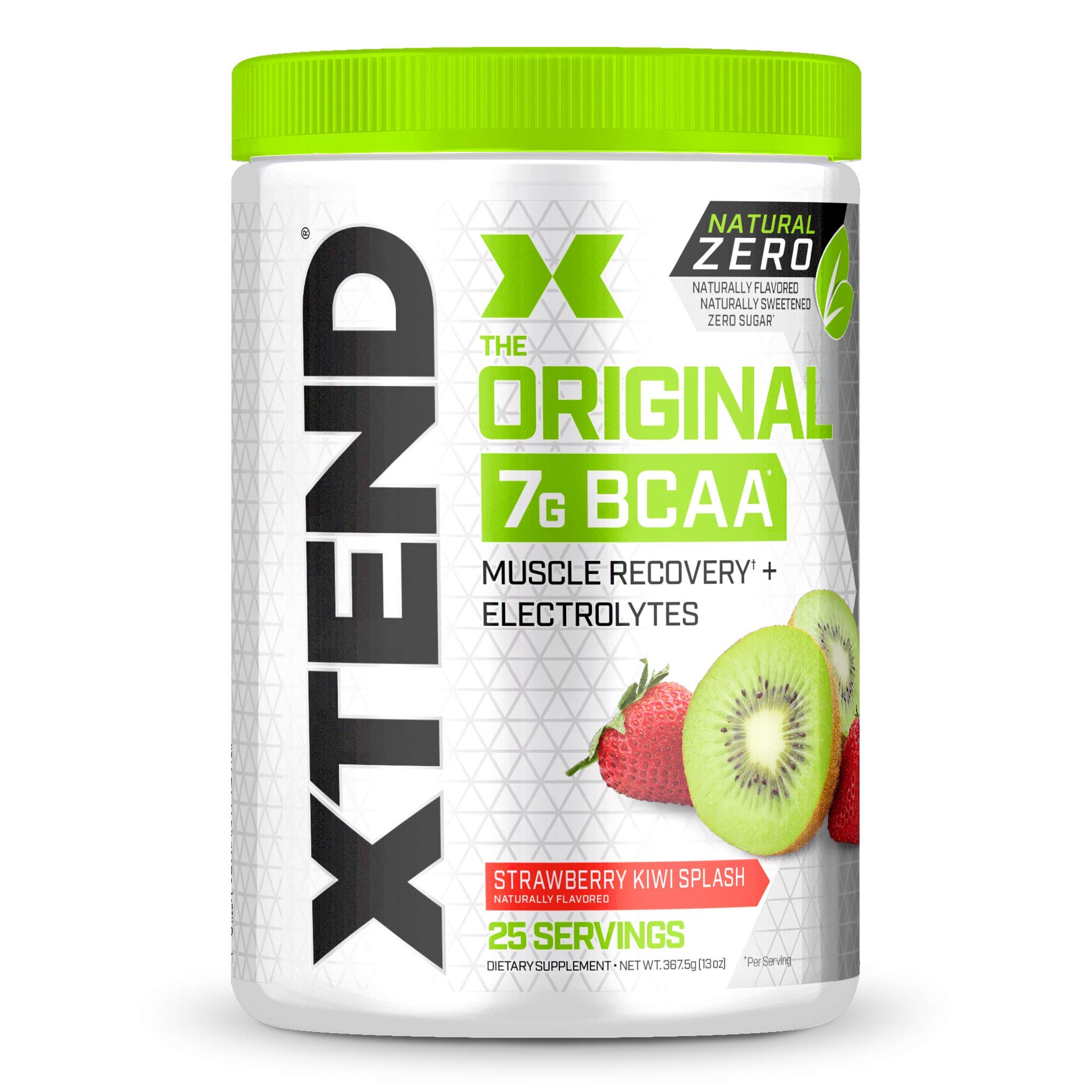 Foto 2 pulgar | Bcaa En Polvo Scivation Xtend Natural Zero Strawberry Kiwi 25 Porciones - Venta Internacional.