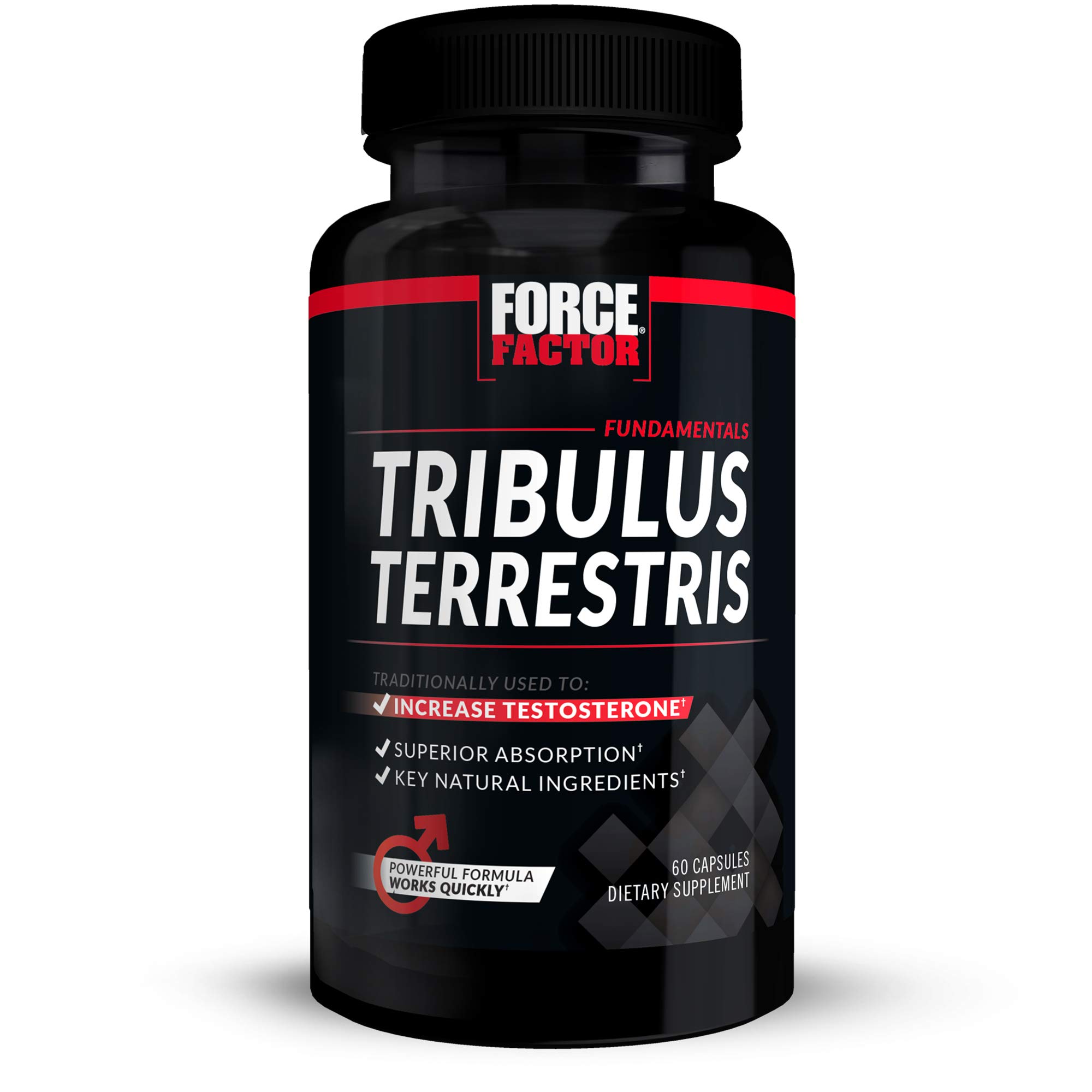 Foto 2 pulgar | Suplemento Force Factor Tribulus Terrestris 1000 Mg 60 Cápsulas - Venta Internacional.