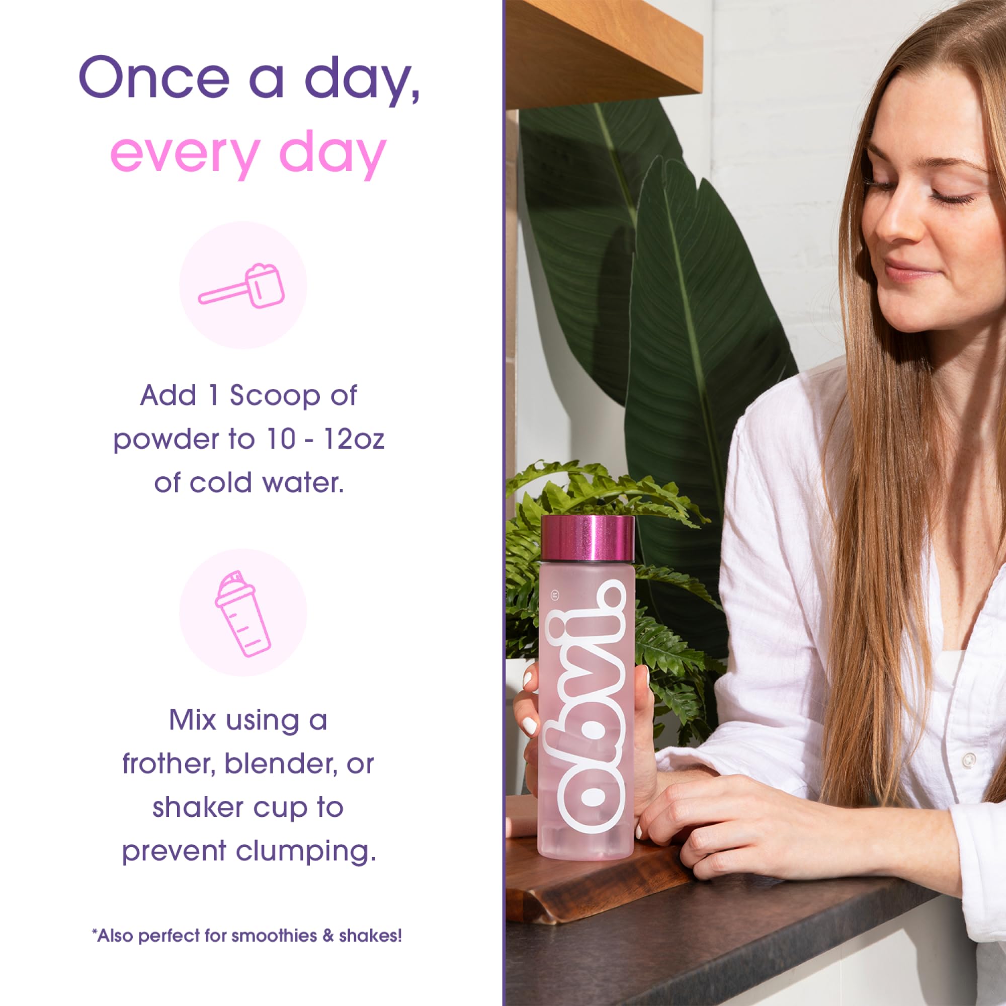 Foto 7 pulgar | Polvo Hidratante Obvi Electrolyte & Collagen Raspberry Rose - Venta Internacional.