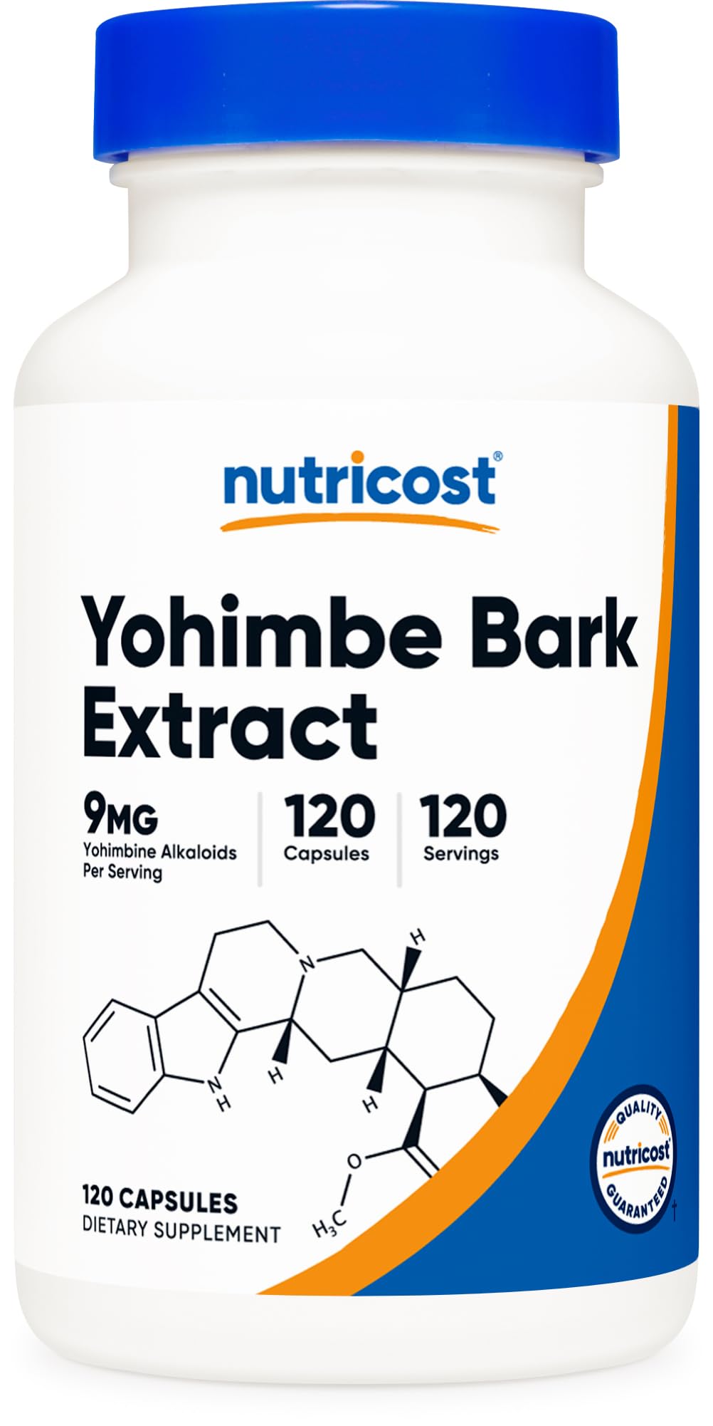 Foto 2 pulgar | Suplemento Nutricost Extracto De Corteza De Yohimbe 450 Mg 120 Cápsulas - Venta Internacional.