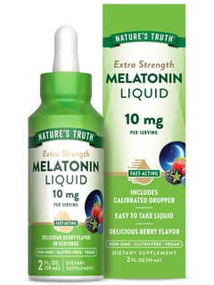 Foto 1 | Suplemento Líquido De Melatonina Nature's Truth, 10 Mg, 60 Ml, Vegano - Venta Internacional.