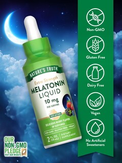 Foto 3 | Suplemento Líquido De Melatonina Nature's Truth, 10 Mg, 60 Ml, Vegano - Venta Internacional.