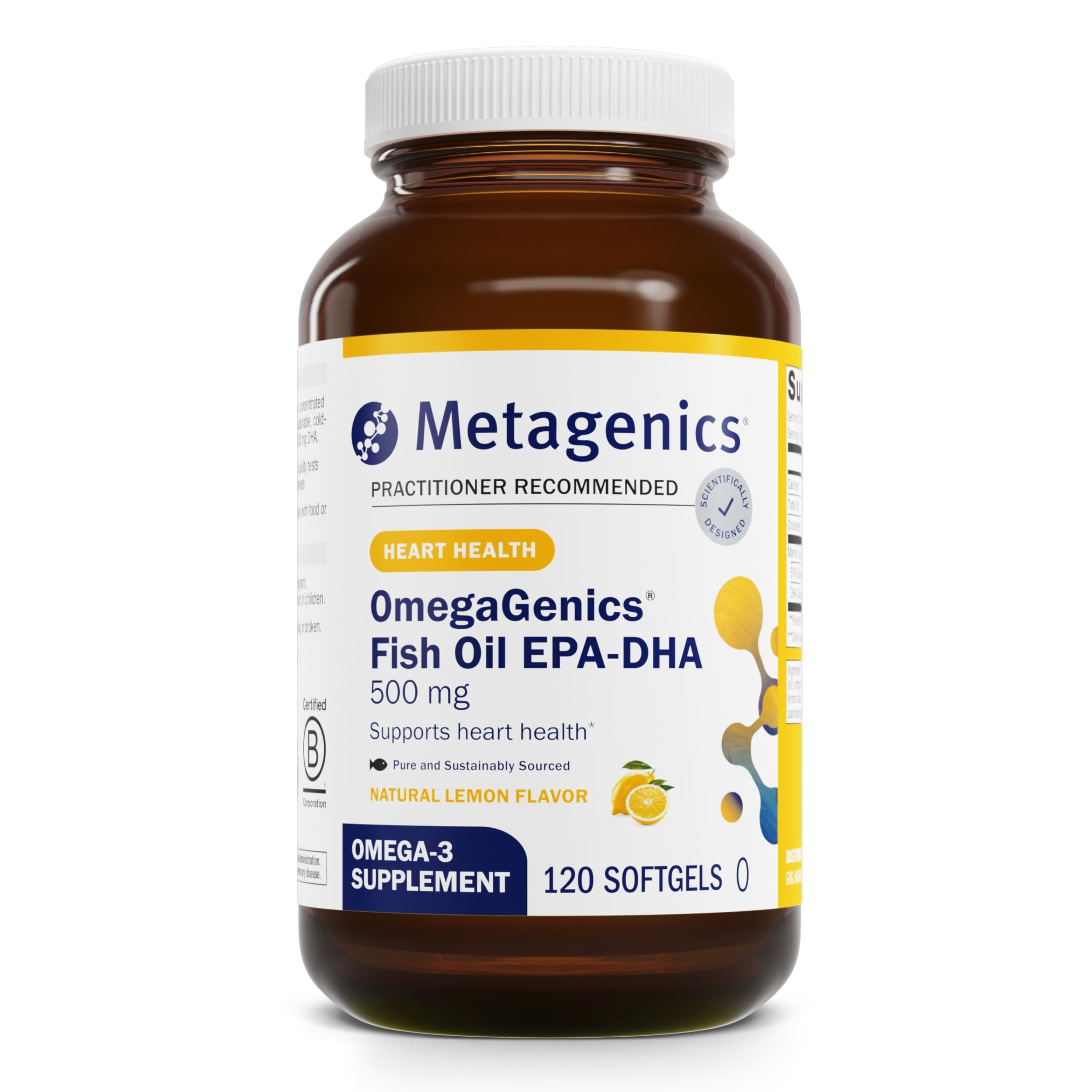 Foto 2 pulgar | Suplemento Metagenics Omegagenics Epa-dha 500 Aceite De Pescado 120c - Venta Internacional.