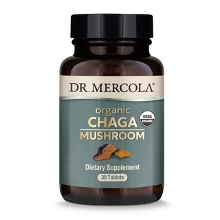Foto 1 | Suplemento Dietético Dr. Mercola Organic Chaga Mushroom 30 Comprimidos - Venta Internacional.