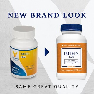 Foto 3 | Complementa The Vitamin Shoppe Con Luteína 120 Cápsulas Blandas - Venta Internacional.