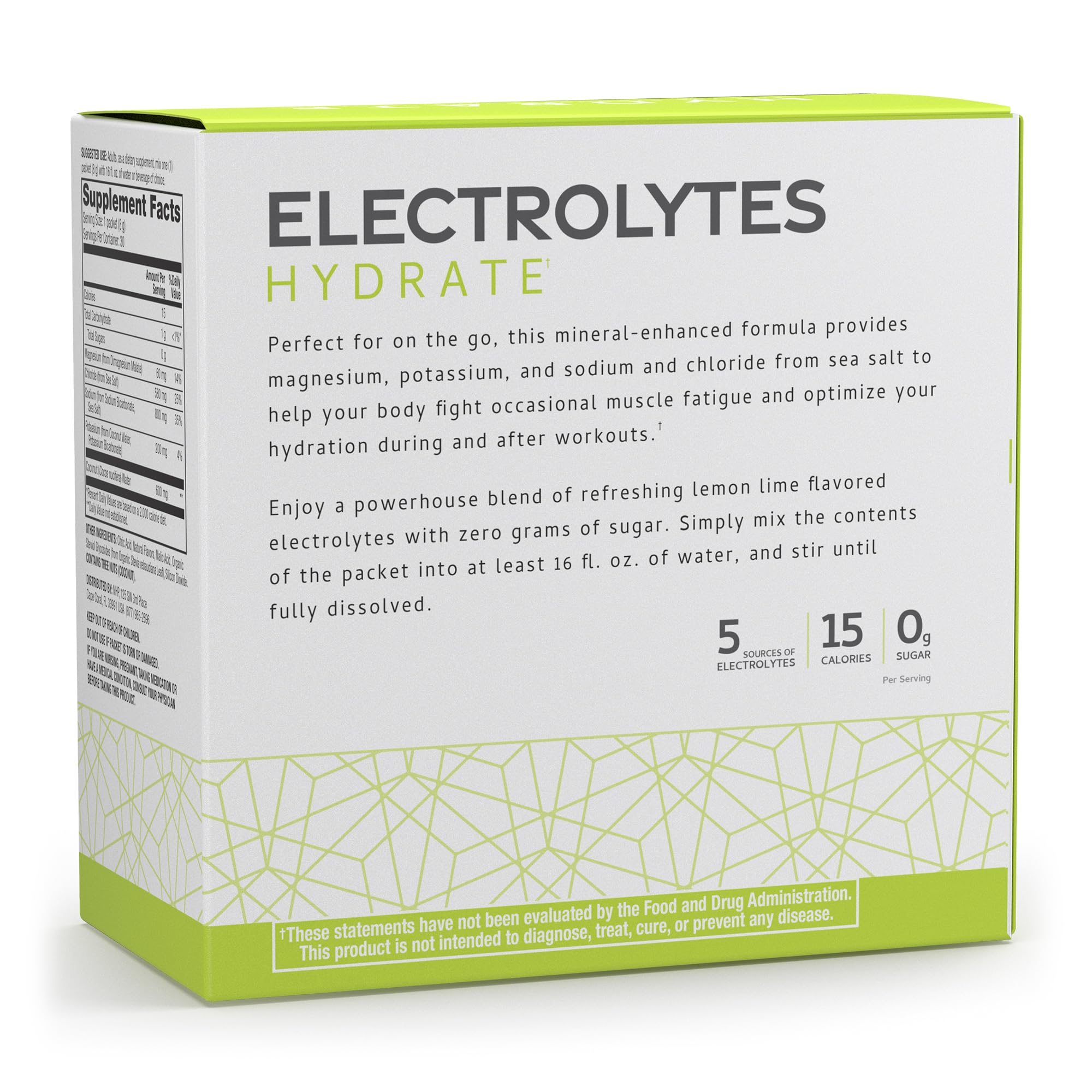 Foto 5 pulgar | Electrolytes Dr. Mercola Pure Power, Limón Y Lima, 240 G - Venta Internacional.
