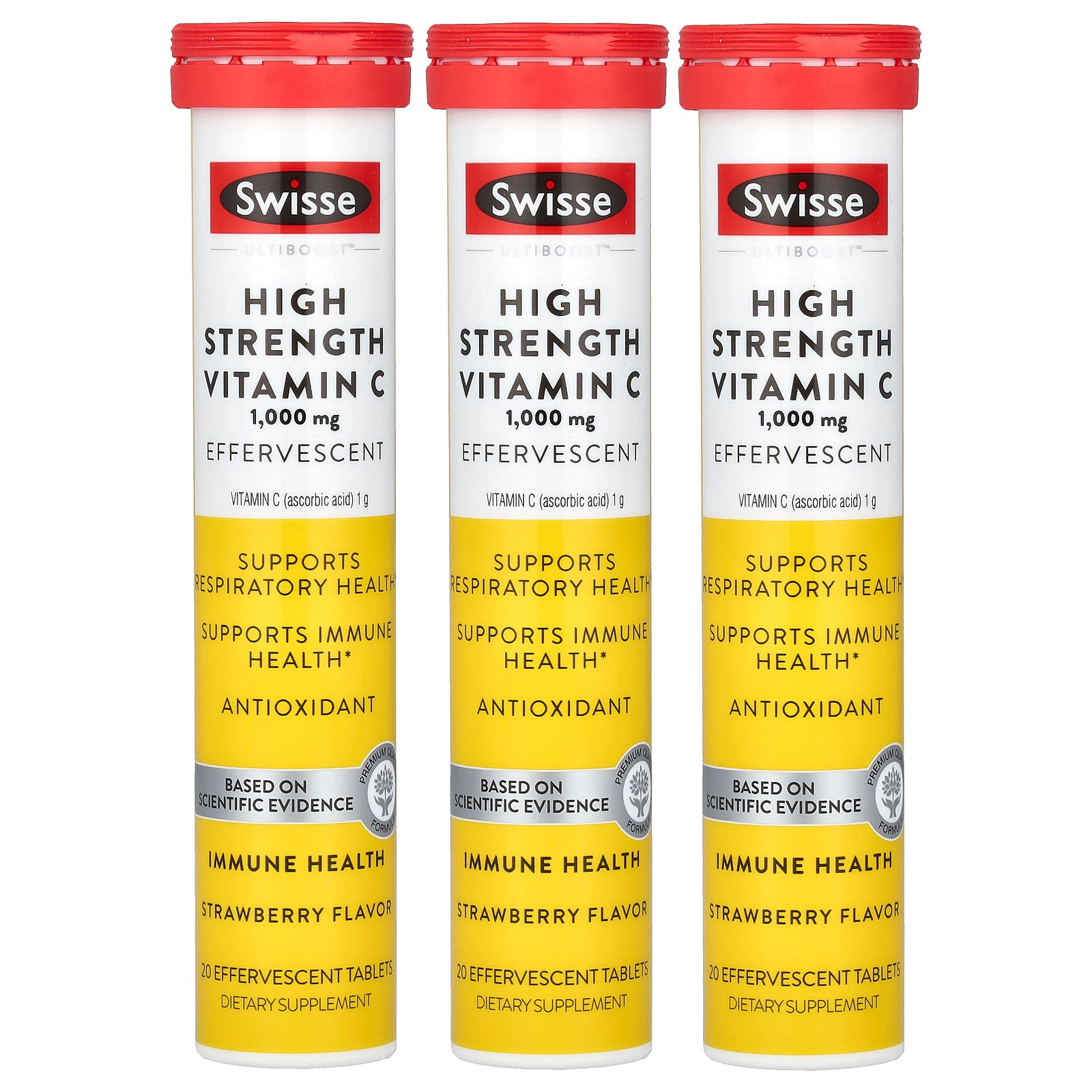 Foto 4 pulgar | Vitamina C Swisse Ultiboost High Strength De 1000 Mg, 3 Tubos - Venta Internacional.