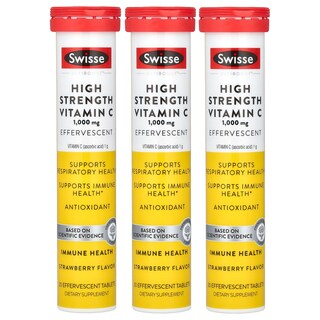 Foto 3 | Vitamina C Swisse Ultiboost High Strength De 1000 Mg, 3 Tubos - Venta Internacional.