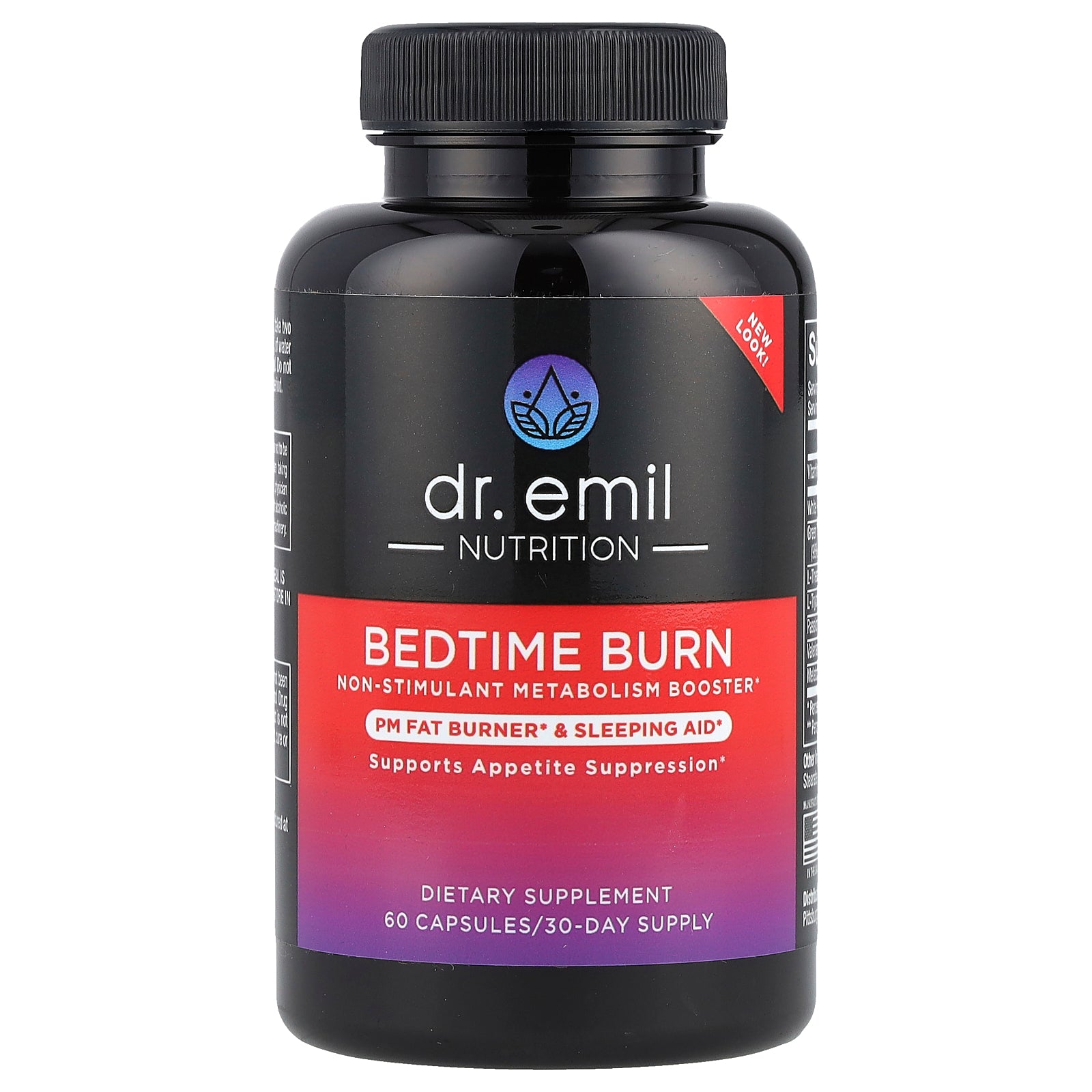Foto 2 pulgar | Suplemento Dr. Emil Nutrition Bedtime Burn 60 Cápsulas - Venta Internacional.
