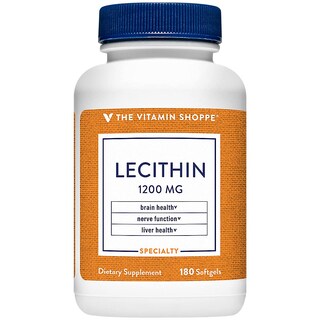 Foto 1 | Suplemento De Lecitina The Vitamin Shoppe, 1200 Mg, 180 Cápsulas Blandas - Venta Internacional.
